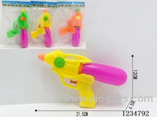 water gun 3 colors mixed