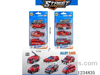 1:64 free wheel alloy car 2 mixed