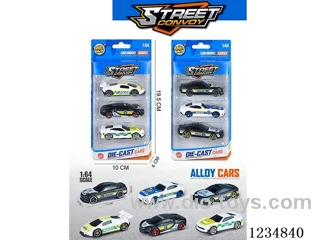1:64 free wheel alloy car 2 mixed