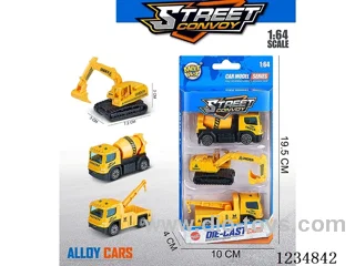 1:64 free wheel alloy car 2 mixed