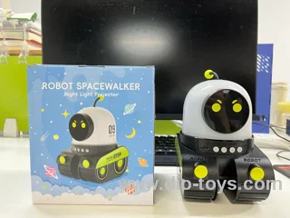 Robot lamp with music and 12 image