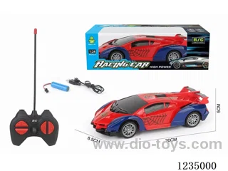 1:24 4ch 27MHZ rc car included battery