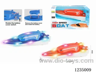 B/O Combat Boat with Lights (not included battery)