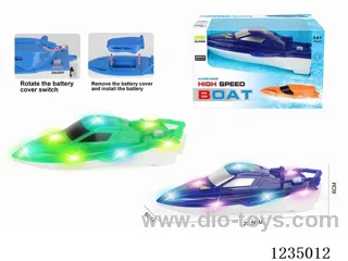 B/O Fast Cruise Ship with Lights not included battery
