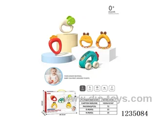 Baby Hand Rattle 5PCS (Boilable)