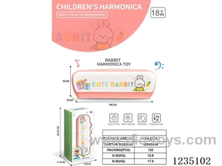 Rabbit Harmonica Instrument