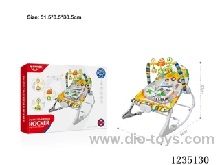 Traffic-themed Baby Rocking Chair with music