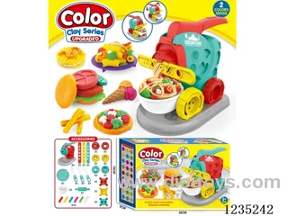 Hand Press Color Clay DIY Set (single model, 2 colors assorted)