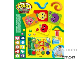 Color Clay Card Fruit Series (10 cards)