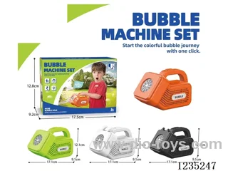 Fully Automatic Mini 20-Hole 90ML Cartoon Bubble Machine not included battery