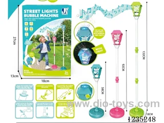 B/O Light Outdoor Street Lamp Type Bubble Machine not included battery