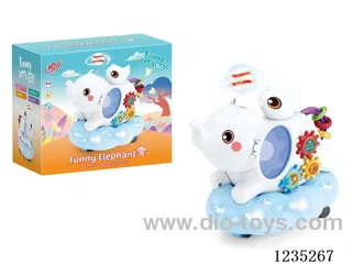 B/O universal Rocking Elephant Floating Flying Ball W L/M not included battery