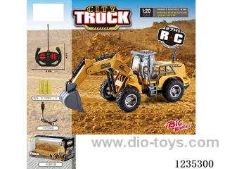 4ch RC construction vehicle (included battery)