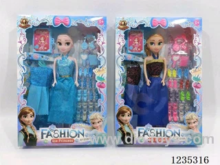 11-inch Snow and Ice Solid Doll (two types mixed)