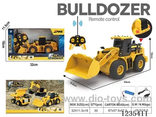 1:24 6ch RC Loader included battery