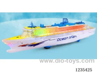 Luxury Ship (lights, sound, 3*AA not included battery)