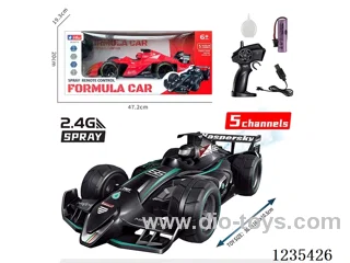2.4G 5ch 4WD RC Car W L/M/spray included battery