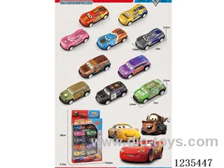 pull back alloy car 10 PCS
