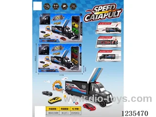 Catapult container truck