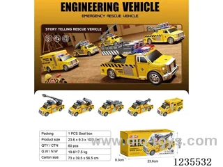 B/O Storytelling Engineering Rescue Vehicle not included battery