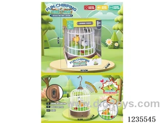 Simulated Voice-activated Recording Birdcage