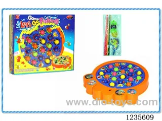 B/O fishing toys with music