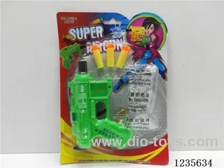 Soft/water Bullet Gun -EVA*3 6 colors mixed