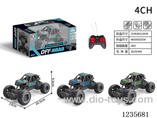 27MHZ Off-road 4ch RC car not included battery