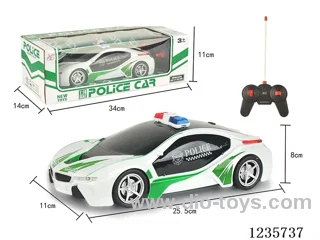 4ch RC BMW Police Car i8 1:16 not included battery
