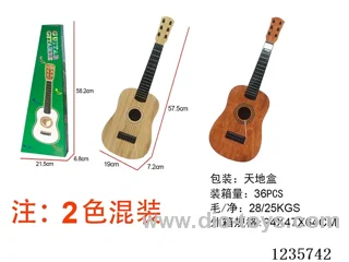 Wood grain guitar