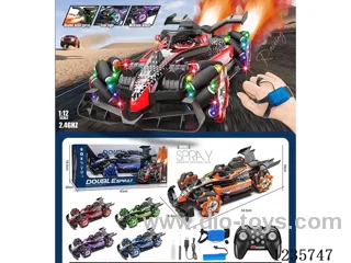 RC 2.4G Double Spray Double RC Racing Car W L/M included battery