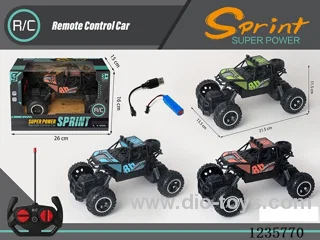 4ch 27MHZ RC car included battery 3 colors mixed