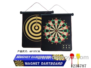 Magnetic dartboard set