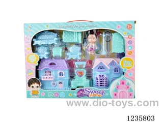 villa set + doll