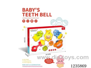 Baby Teether Bell 6PCS