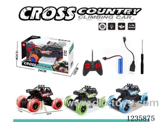4ch RC Climbing Car with light(included battery)
