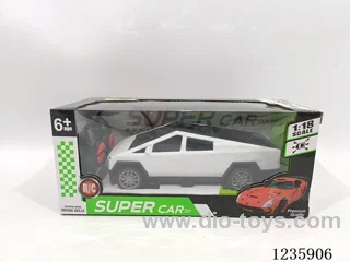 1:18 Tesla RC Car with Headlights (not included battery)