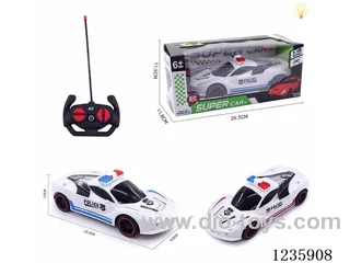 1:18 RC Ferrari Police Car with Lights (not included battery)