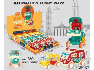 Inertial Cartoon Car 12PCS