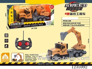 RC 4ch Construction Vehicle Hook Machine (battery not included)