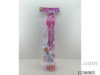 Stroller with doll