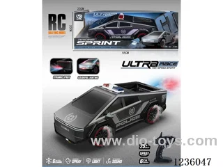 2.4G 6ch 1:10 RC high-speed car W L/M/spray included battery