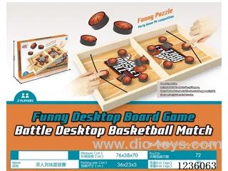 Two-player basketball game