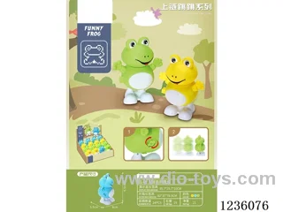 Wind-up jumping frog (single price)16PCS