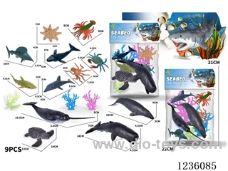 Ocean Set 9PCS/2 types mixed
