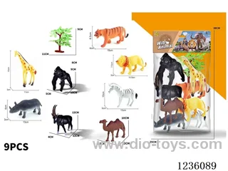 Wild Animal Set 9PCS