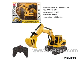 (GCC) 2.4G 6ch crawler excavator included battery