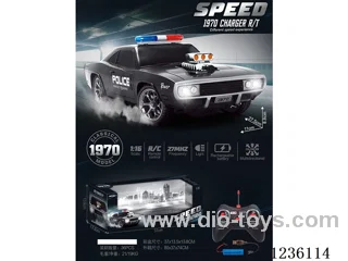 RC police car with light(included battery)