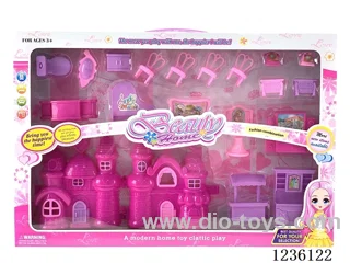 (GCC) DIY  Playhouse Villa Furniture
