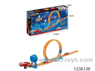 Pull Back Track (car with lights)